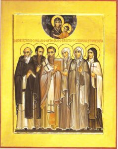Icona dei Santi Patroni d'Europa